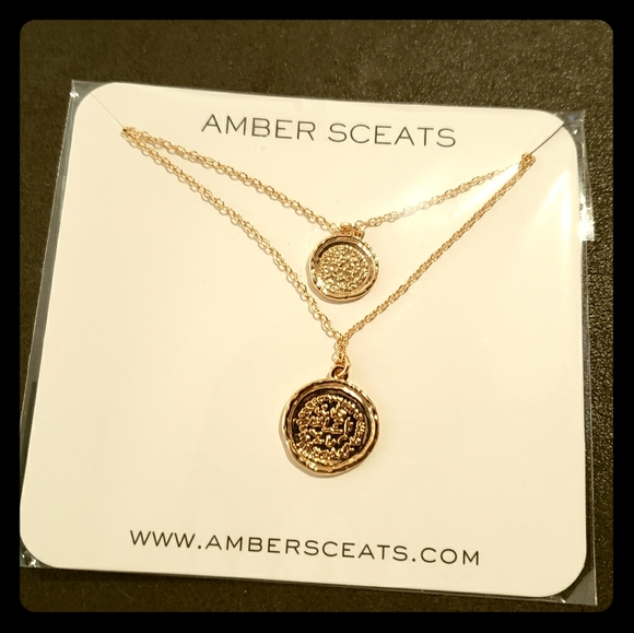 Amber Sceats Jewelry - Amber Sceats Double Coin Necklace